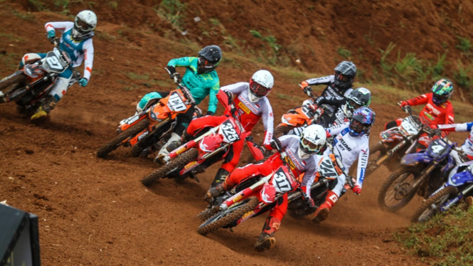 Crosser AHM sabet gelar juara di MX2 Bekasi