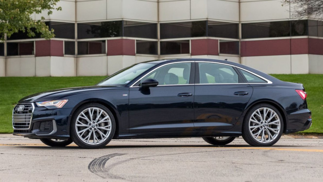 Ilustrasi Audi A6 2022