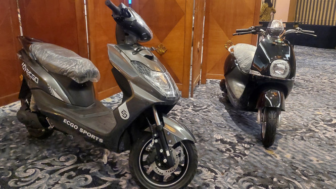 Motor listrik Ecgo 3 dan Ecgo 5