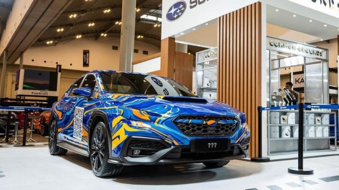 Subaru WRX di The Elite Showcase 2023