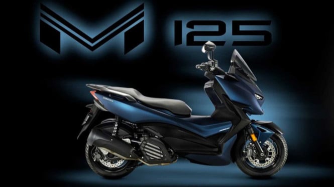 Motor matik 125cc buatan China pesaing XMAX di Eropa