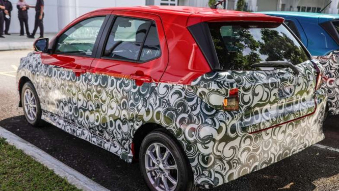 Eksterior Daihatsu Ayla baru