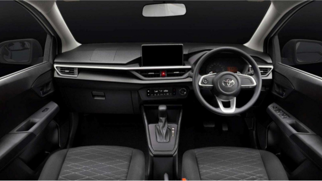 Interior Toyota Agya baru