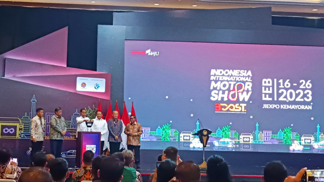 Presiden Jokowi buka IIMS 2023