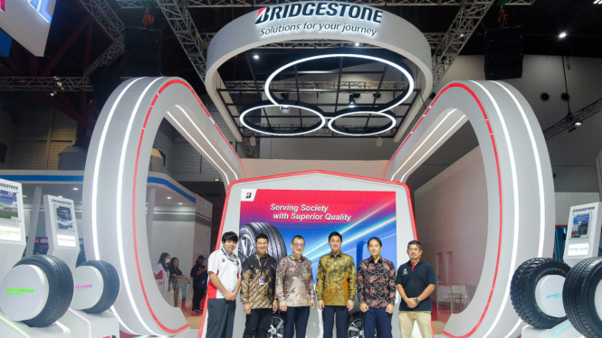 Booth Bridgestone di IIMS 2023