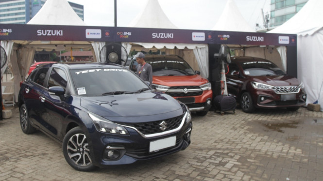 Test drive Suzuki di IIMS 2023
