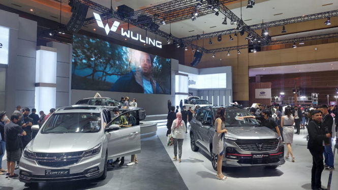 Booth Wuling di IIMS 2023