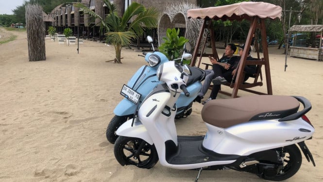 Test ride Yamaha Grand Filano