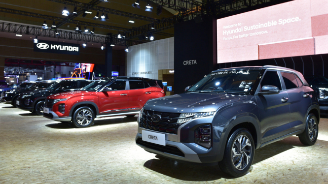 Booth Hyundai di IIMS 2023