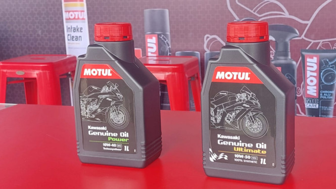 Motul Rilis Kawasaki Genuine Oil (KGO)