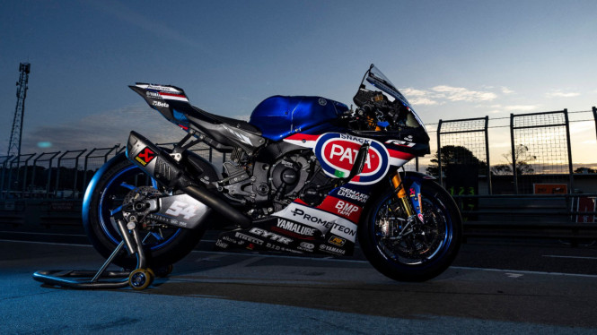 Motor Yamaha YZF-R1 di WSBK Mandalika