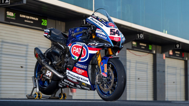 Motor Yamaha YZF-R1 di WSBK Mandalika