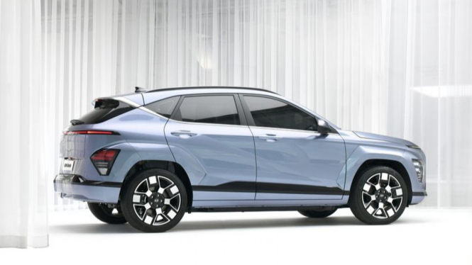 Begini Tampilan Hyundai Kona Electric 2024, Sanggup Tempuh 490 Km