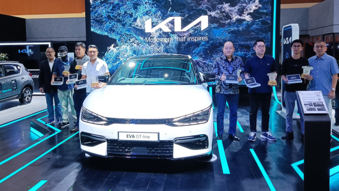 Kia EV6 diserahkan ke konsumen