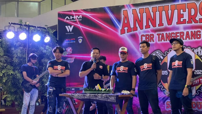 ulang tahun ke-8 CBR Tangerang Club (CBR TAC)