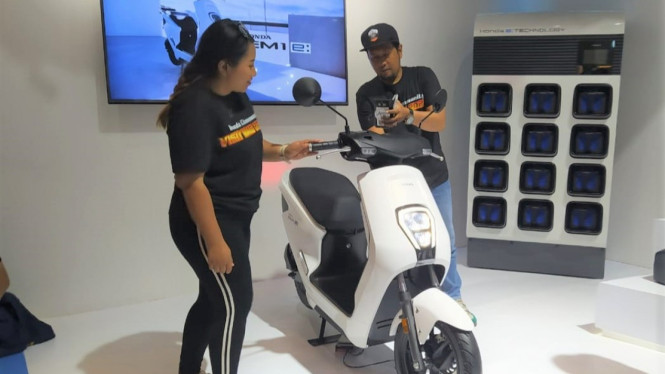 Wahana kenalkan komunitas motor listrik Honda EM1 e: