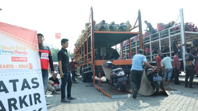 Program mudik bareng Astra Honda Motor