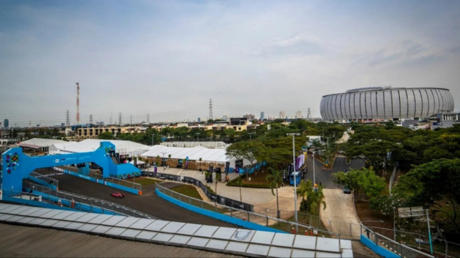 Sirkuit Formula E di Ancol