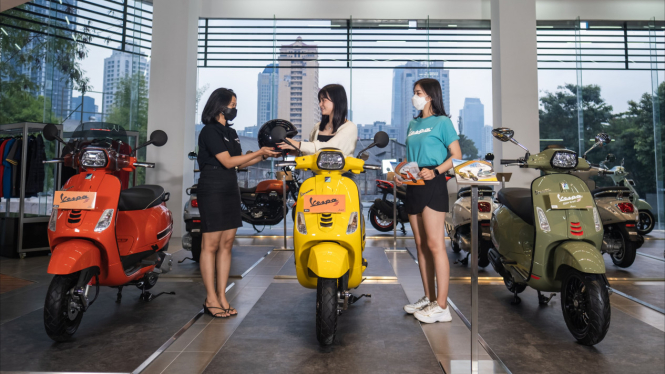 Diler Piaggio Indonesia di Sudirman