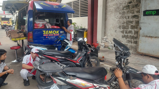 Servis Motor Keliling Semok Wahana Honda