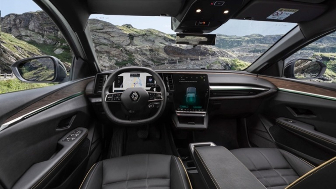 Interior Renault Megane EV