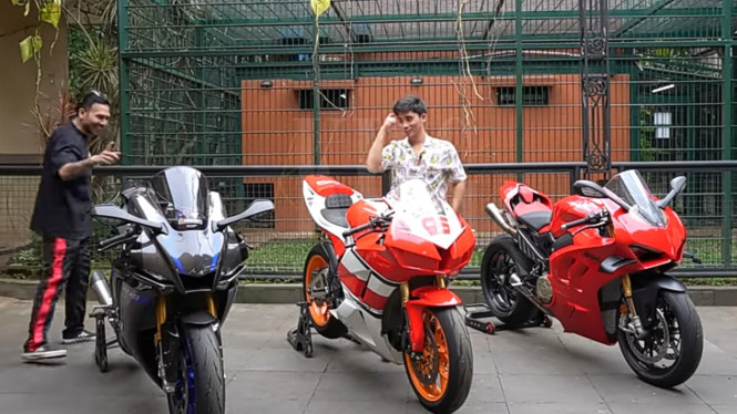 Alshad Ahmad koleksi motor