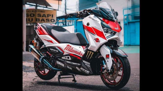 Yamaha Xmax modifikasi