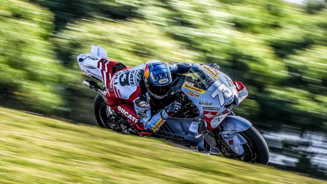 Pembalap Gresini Racing, Alex Marquez