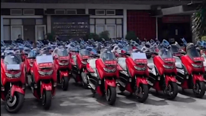 Kades dan Lurah Wonogiri dapat Yamaha Nmax