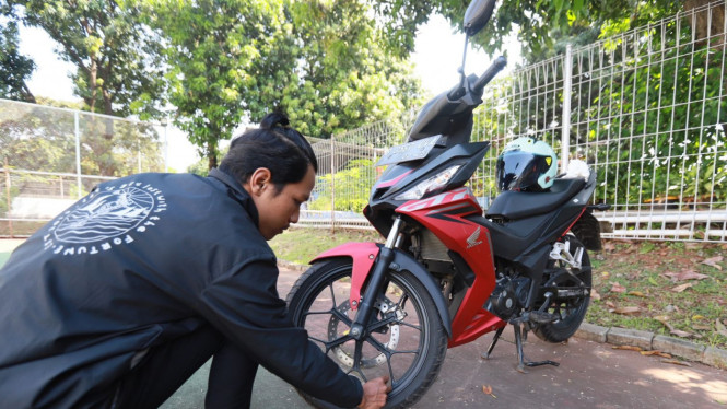 Tips meninggalkan motor ketika mudik