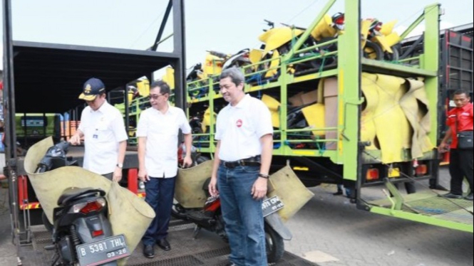 AHM berangkatkan ribuan pemudik gratis, termasuk motornya