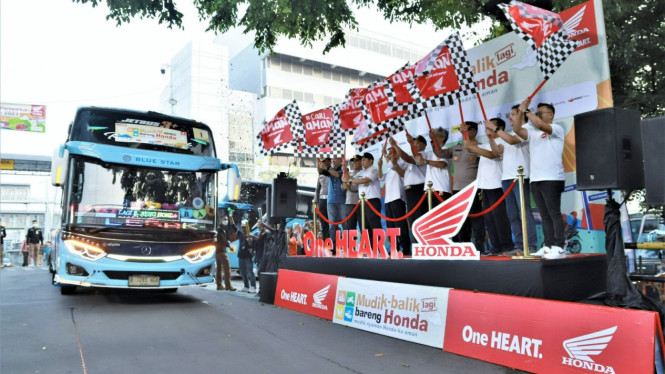 Mudik gratis bareng AHM