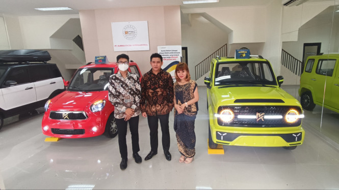 Mobil listrik murah meriah asal China melantai di RI