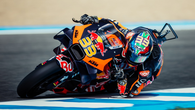 Pembalap Red Bull KTM, Brad Binder