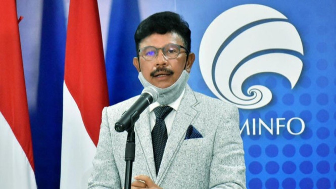 Menkominfo Johnny G Plate