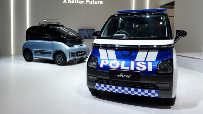 Mobil listrik Polantas pakai Wuling Air ev
