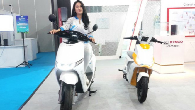 Motor listrik Kymco di PEVS 2023