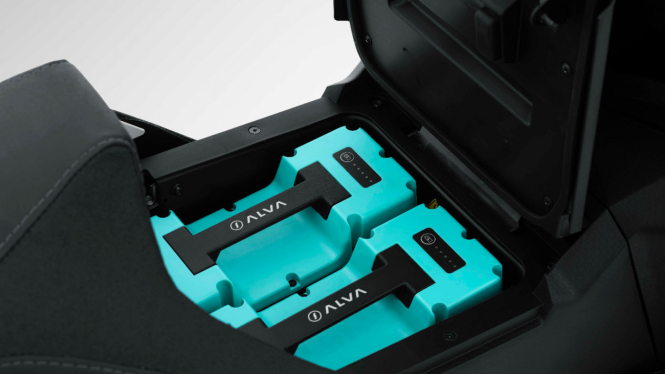 Baterai Motor listrik Alva Cervo