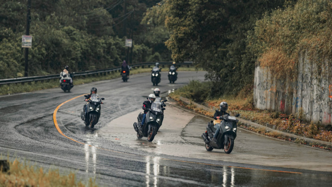 Tes Ride Yamaha Xmax di Medan