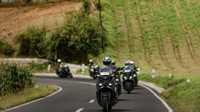Tes Ride Yamaha Xmax di Medan