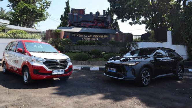 PT KAI pakai Toyota bZ4X