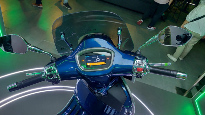 Panel instrument Vespa GTS Super Tech