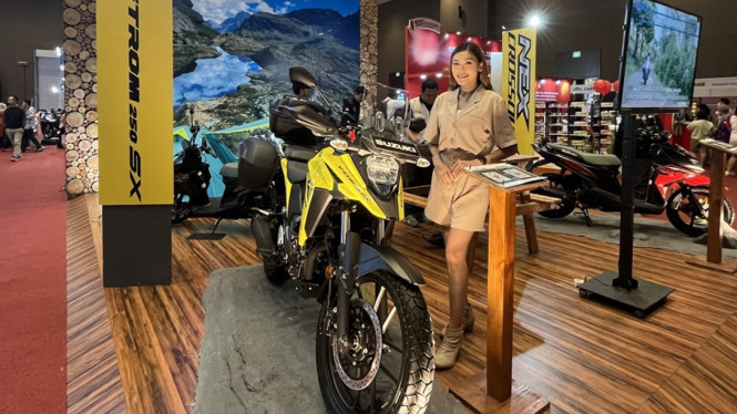 Promo motor Suzuki di Jakarta Fair