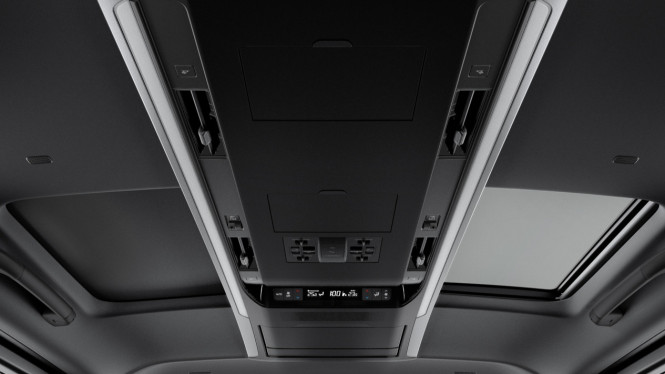 Interior bagian atap All New Alphard-Vellfire