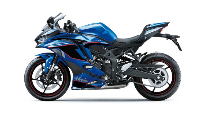 Kawasaki ZX-25R warna baru