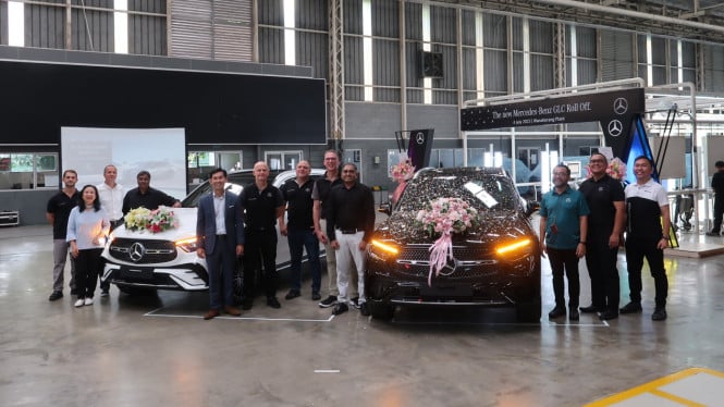 Mercedes-Benz GLC baru dirakit lokal