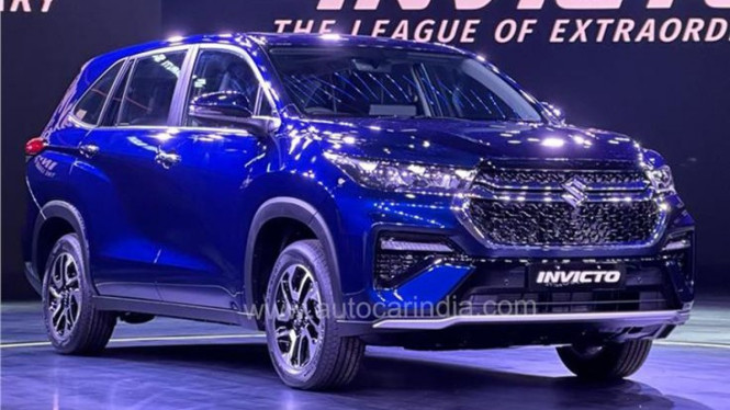 Suzuki Invicto mobil kembaran Kijang Innova Zenix