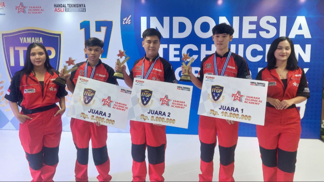 Pemenang Yamaha Indonesia Technician Grand Prix (ITGP) 2023