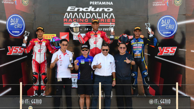 Pembalap Astra Honda Racing Team (AHRT) raih podium