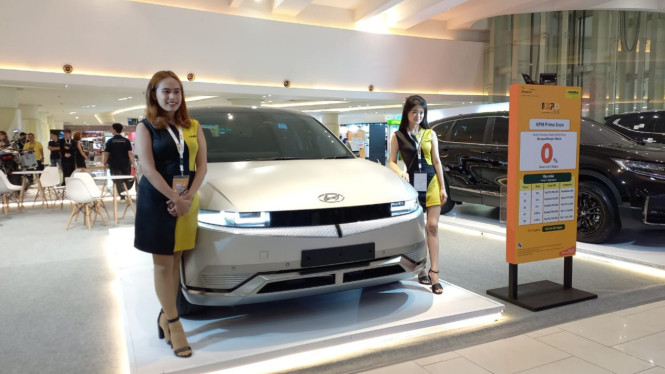 Booth Adira Finance selama DXPO Talks